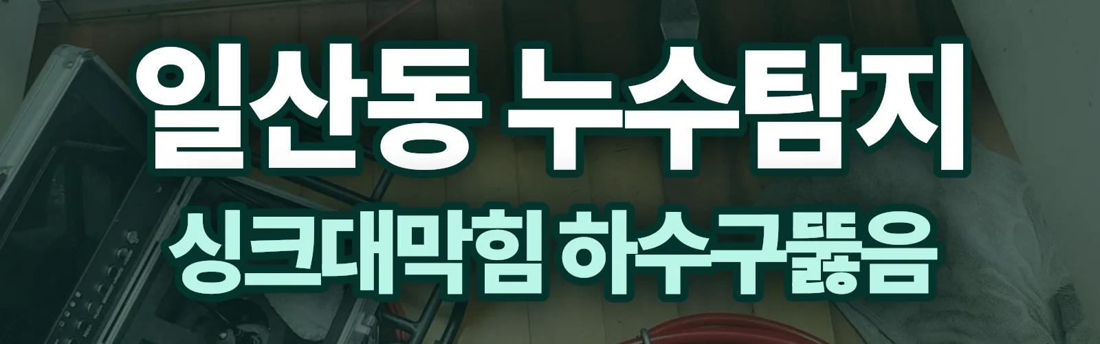 경기 고양시 일산동구 누수탐지 상담