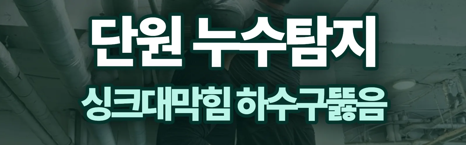 경기 안산시 단원구 누수탐지 상담