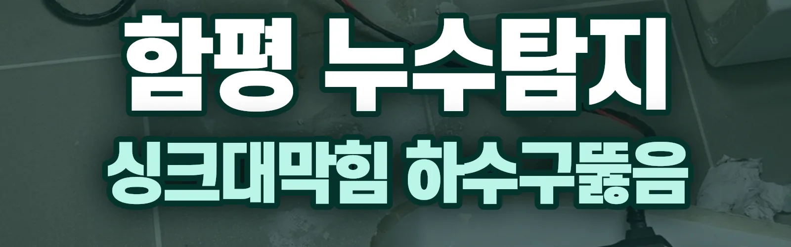 전남 함평군 누수탐지 상담