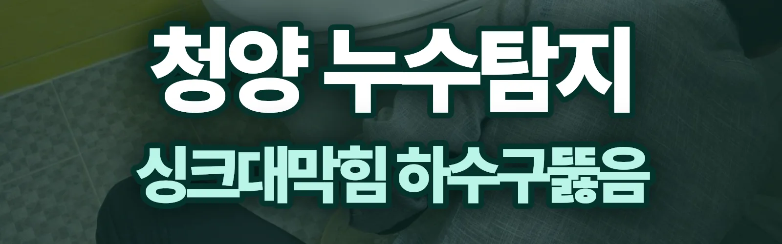 충남 청양군 누수탐지 상담