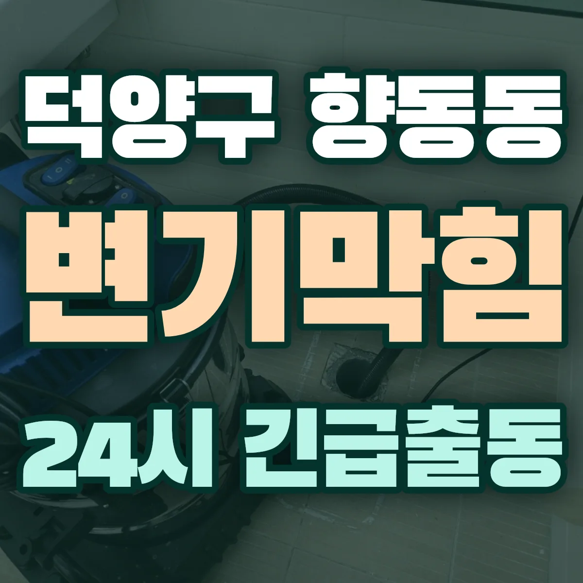 고양시 덕양구 향동동 변기막힘 출동 상담