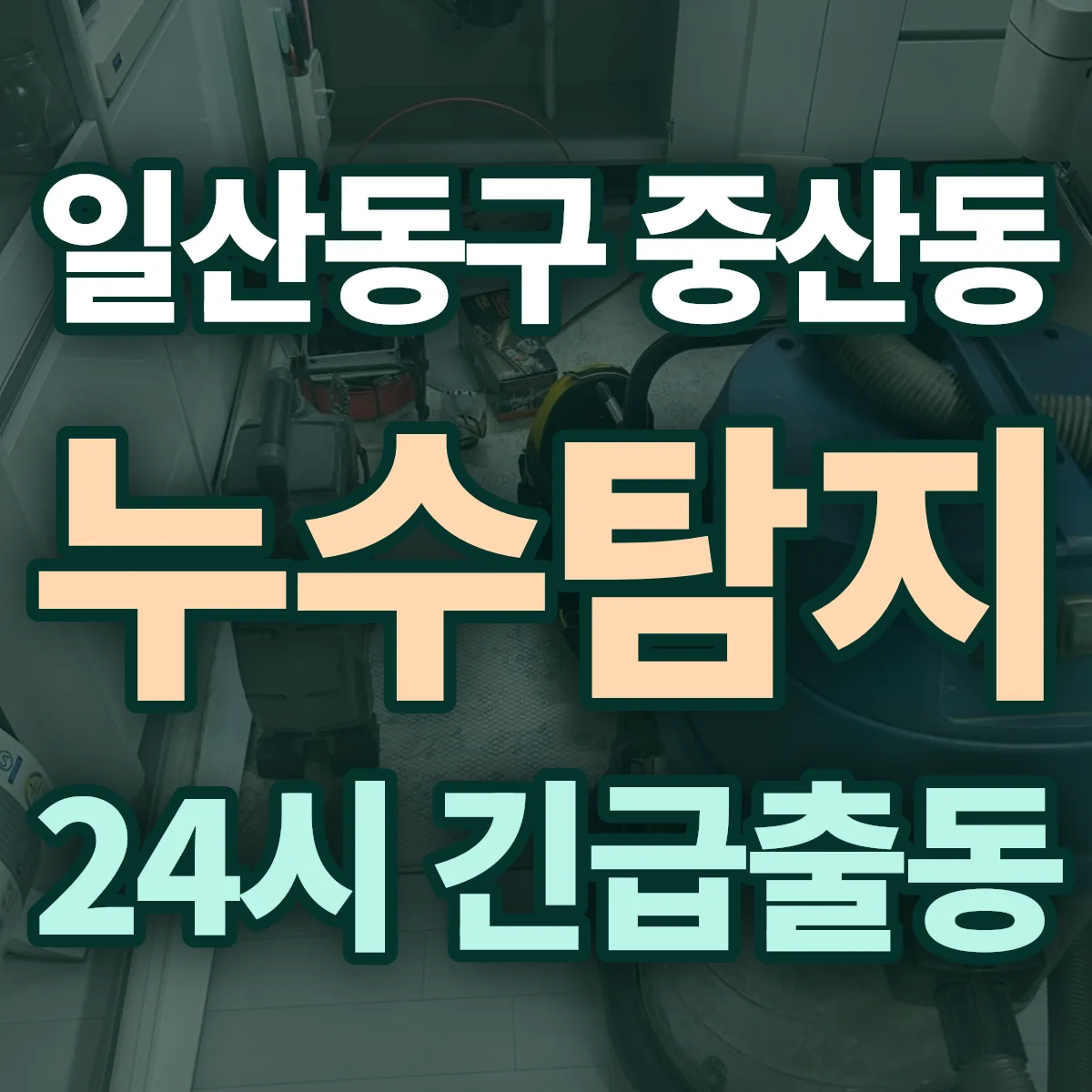 고양시 일산동구 중산동 누수탐지 출동 상담