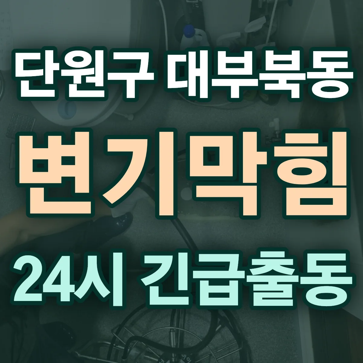 안산시 단원구 대부북동 변기막힘 출동 상담