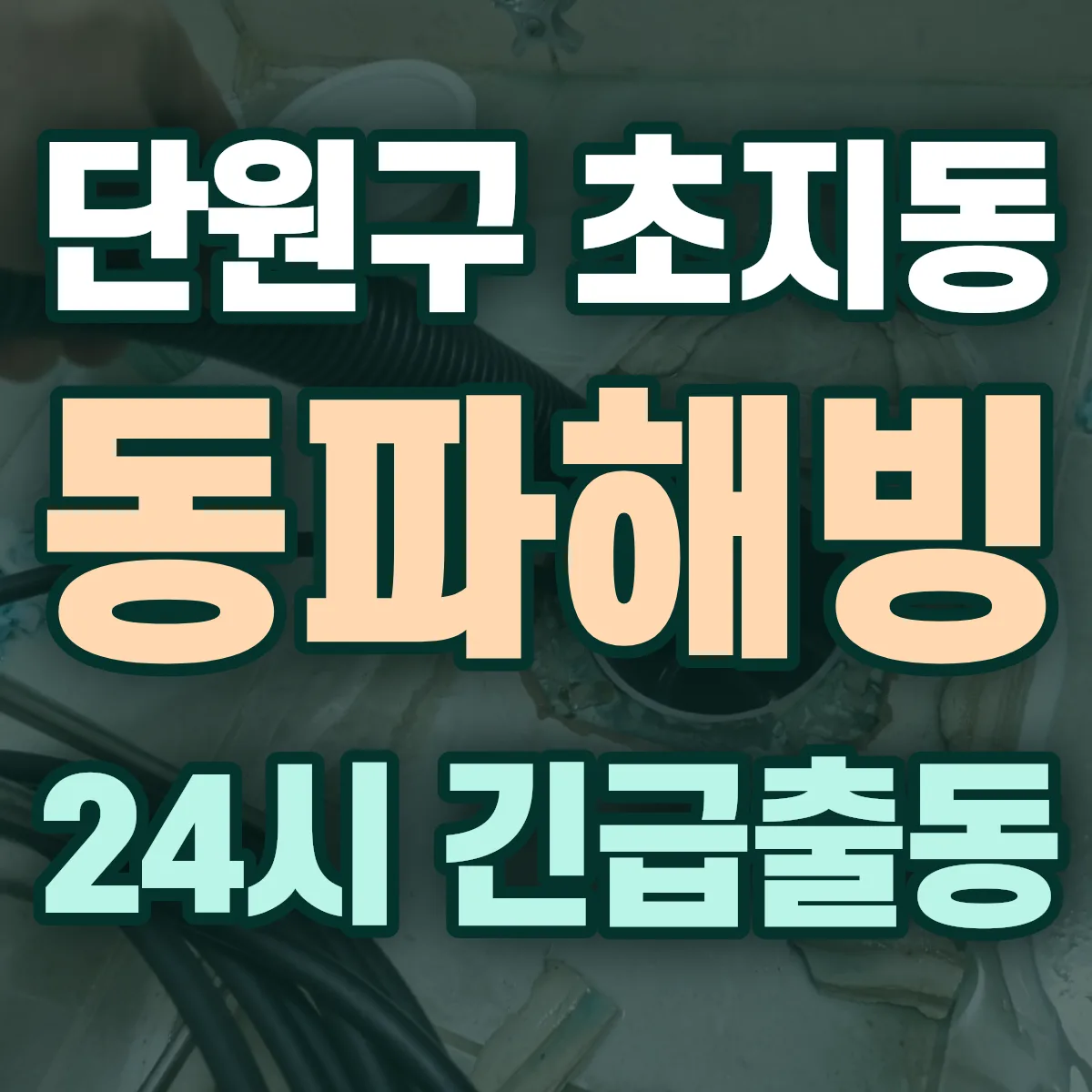 안산시 단원구 초지동 동파해빙 출동 상담