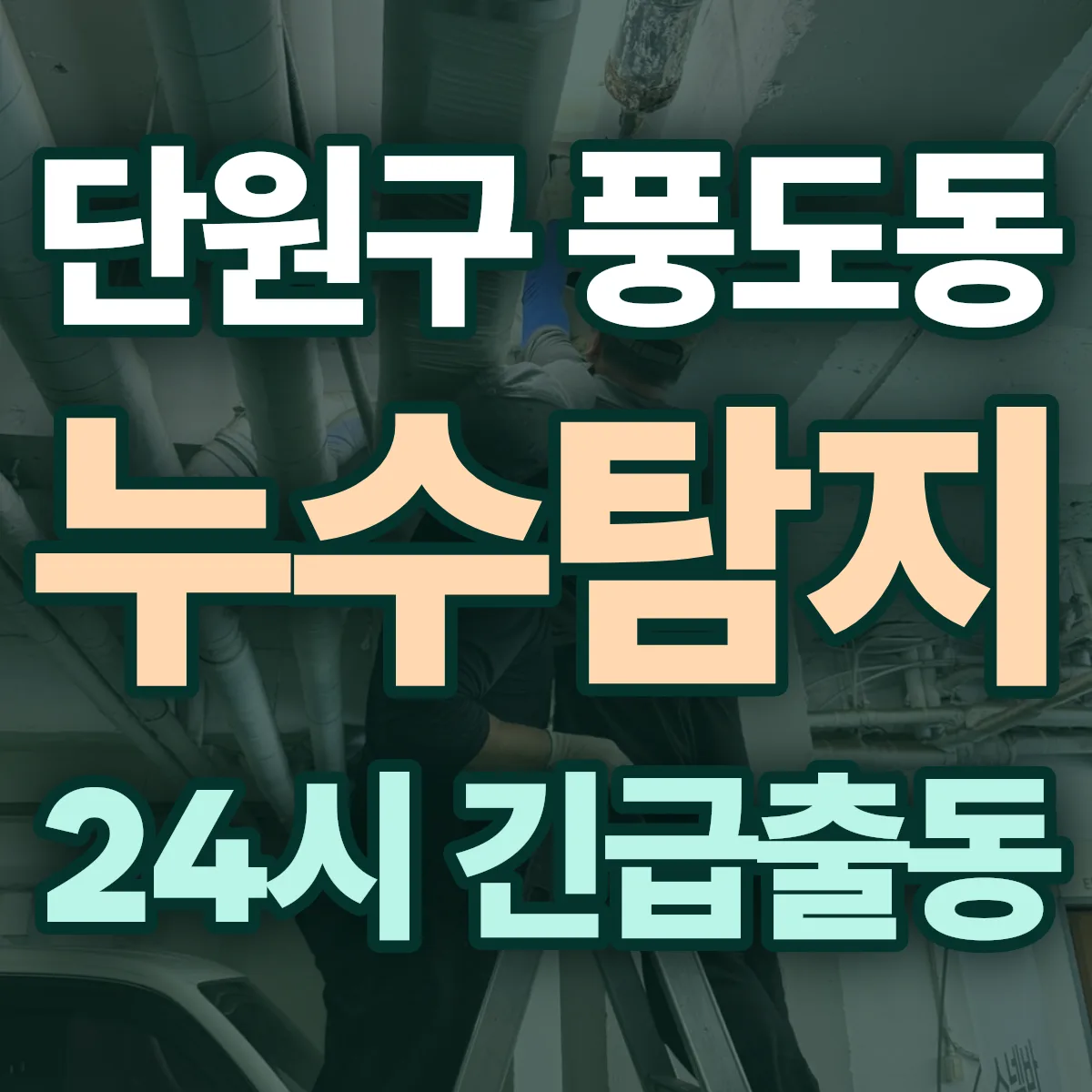 안산시 단원구 풍도동 누수탐지 출동 상담
