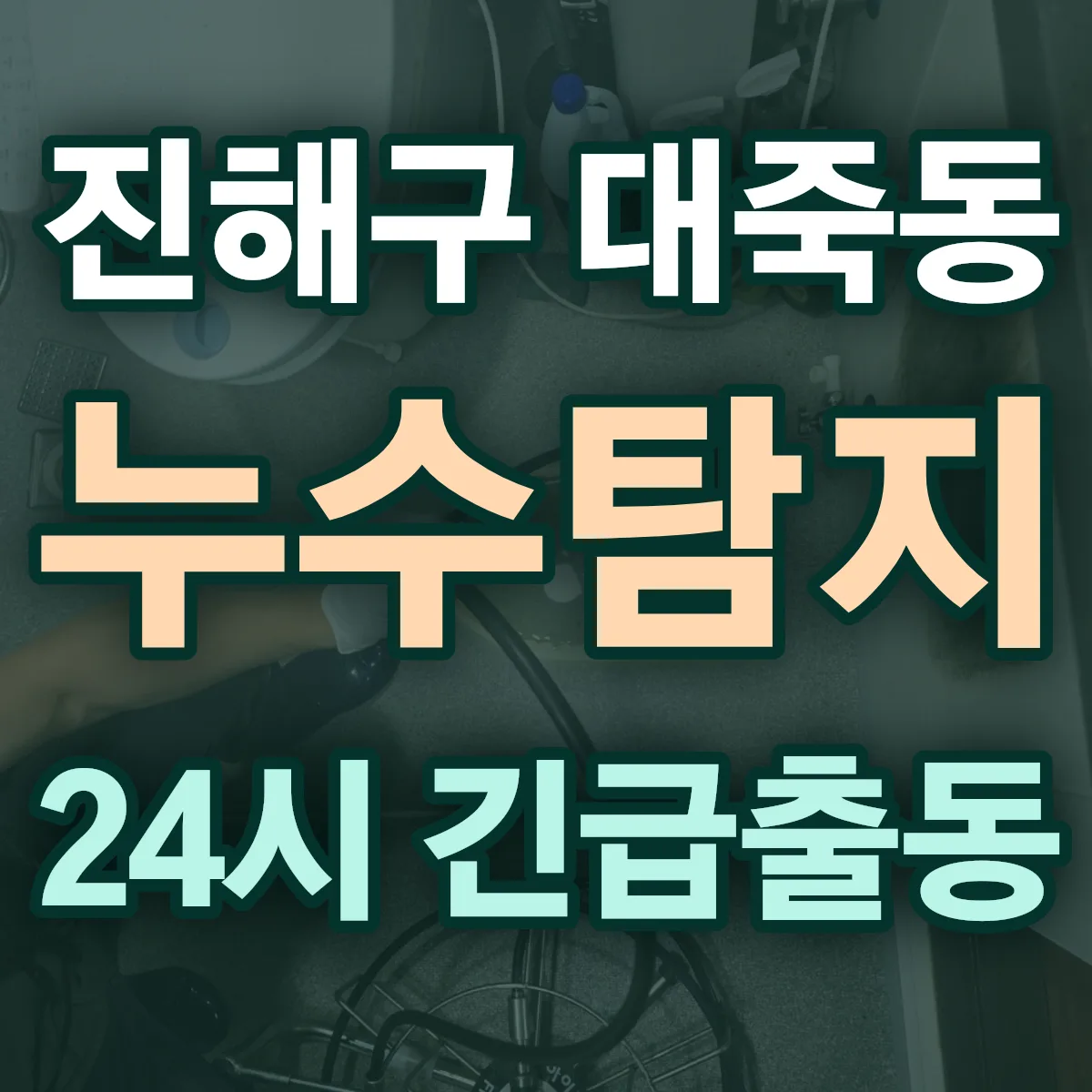 창원시 진해구 대죽동 누수탐지 출동 상담