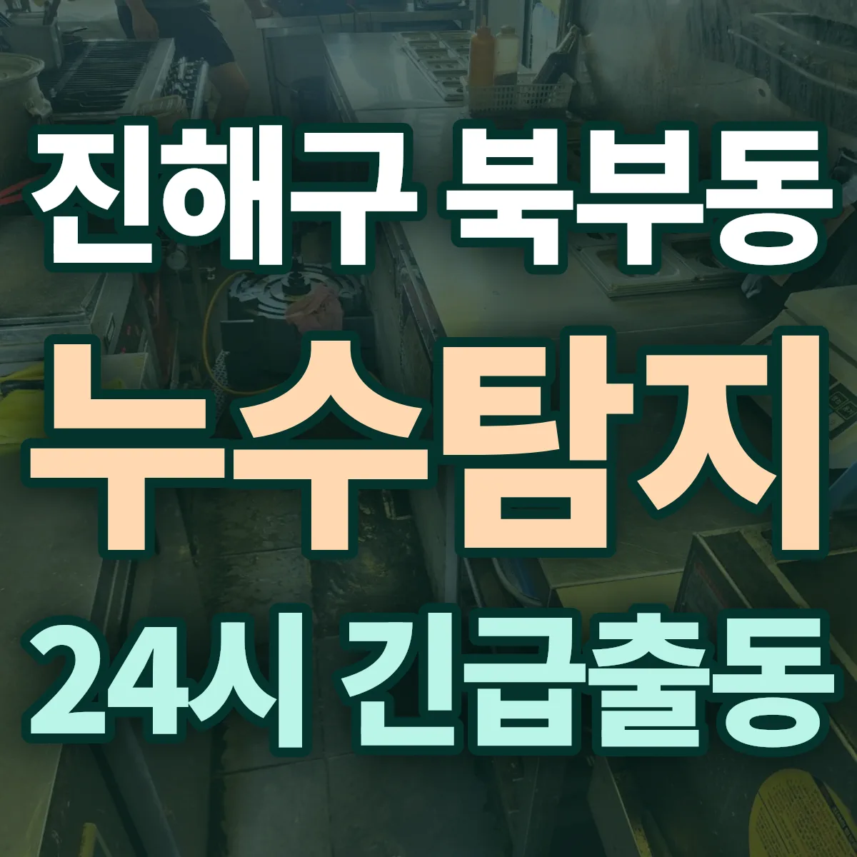 창원시 진해구 북부동 누수탐지 출동 상담