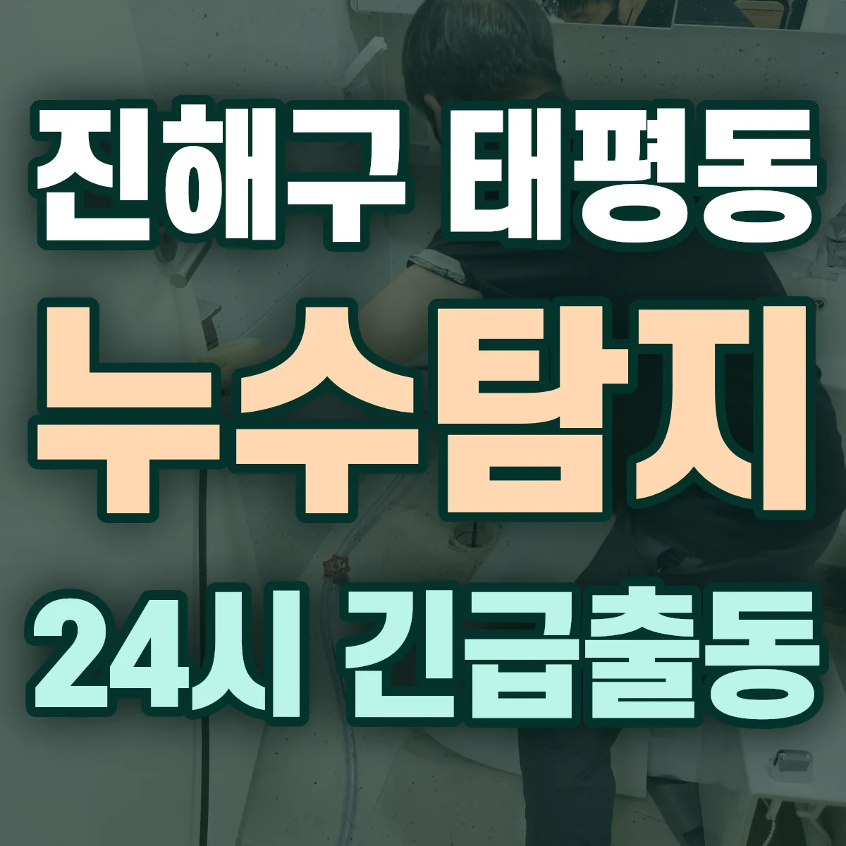 창원시 진해구 태평동 누수탐지 출동 상담