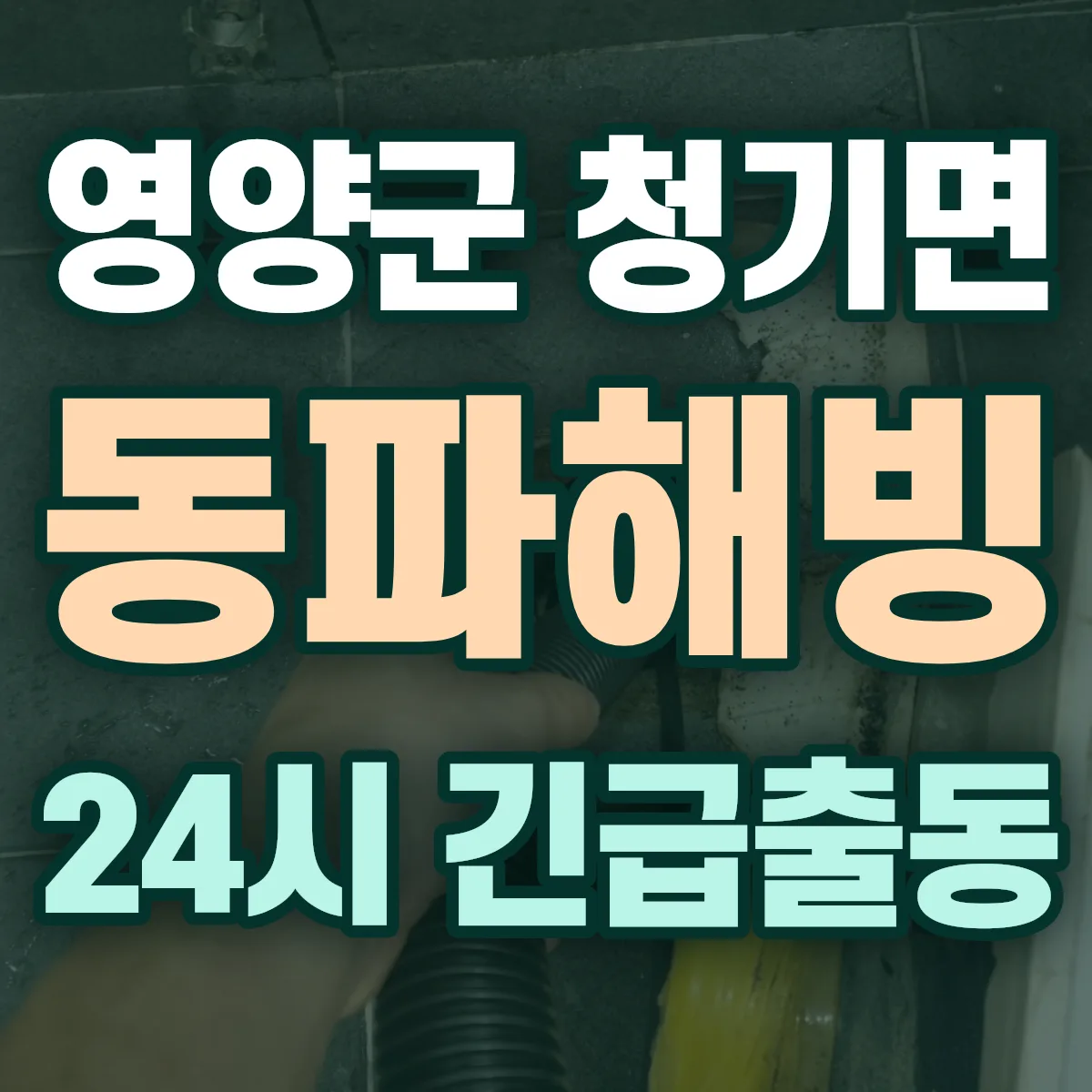 영양군 청기면 동파해빙 출동 상담