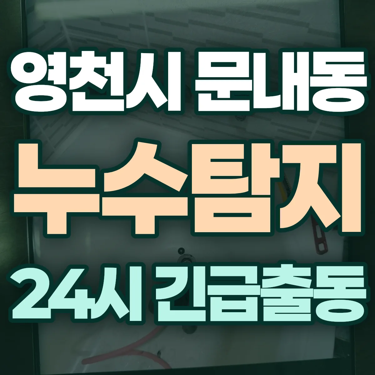 영천시 문내동 누수탐지 출동 상담