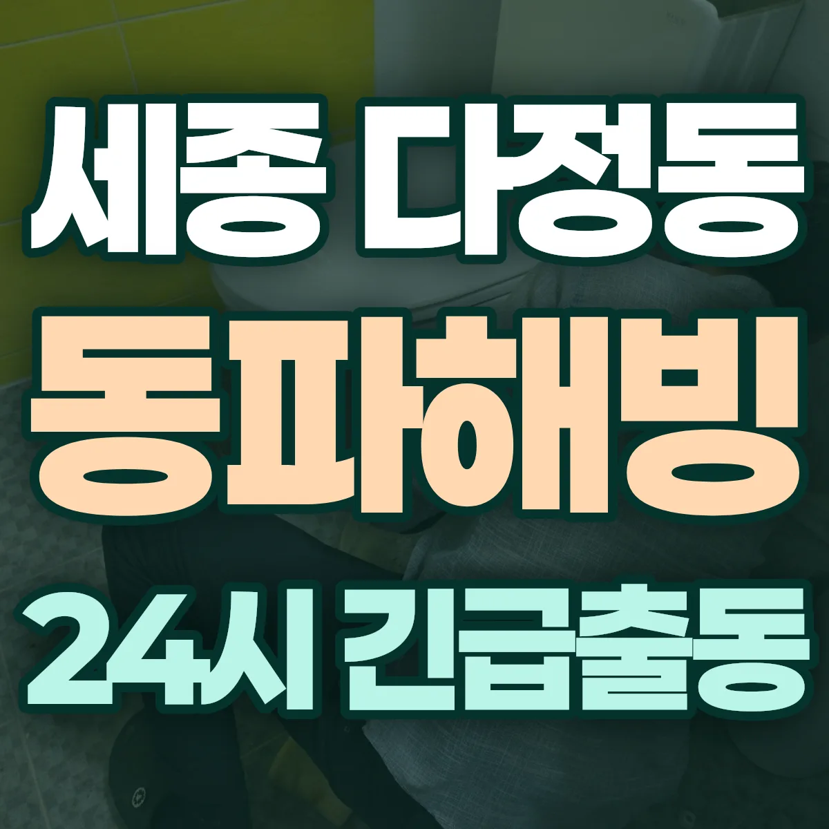 세종 다정동 동파해빙 출동 상담