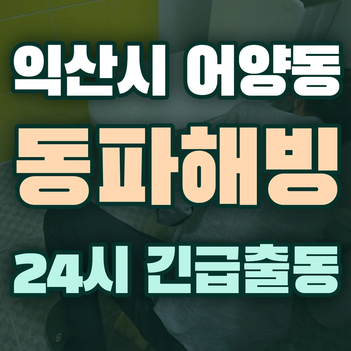 익산시 어양동 동파해빙 출동 상담