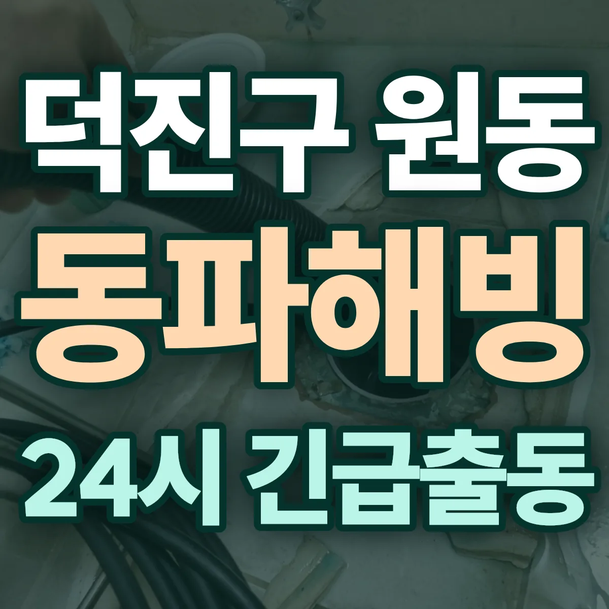 전주시 덕진구 원동 동파해빙 출동 상담