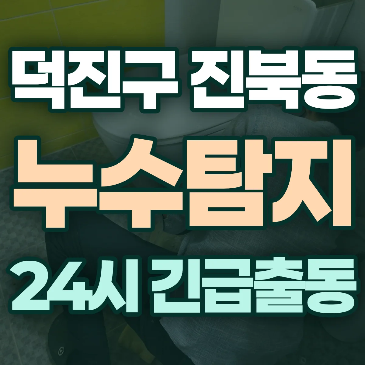 전주시 덕진구 진북동 누수탐지 출동 상담